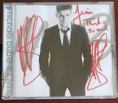 Signed Rock Pop CDs Michael Buble Wynonna Stolen Fish Fenians Pinder Pat Windsor • $15