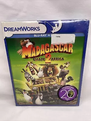 Madagascar: Escape 2 Africa  Blu Ray And DVD Brand New Sealed! • $5.09