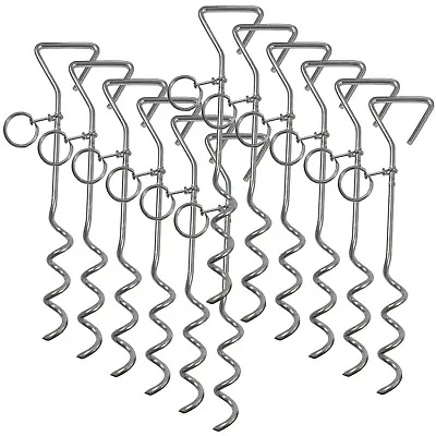 Marquee Heavy Duty 16  Storm Tie Down Ground Peg Anchor Stakes Gazebo 2-12pcs • £11.99