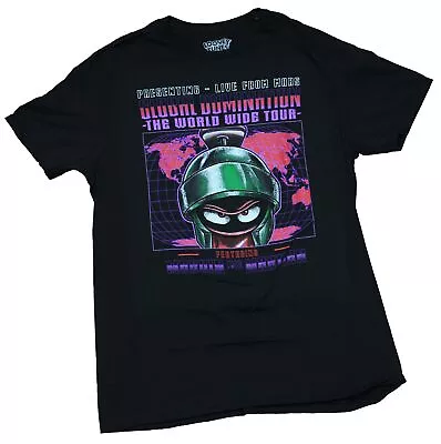 Marvin The Martian Adult New T-Shirt - World Wide Domination Tour Pic • $16.98