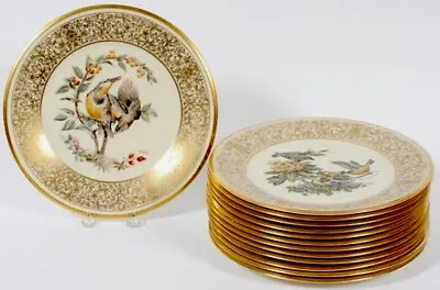 Vintage Lenox Boehm Birds Collection Plates 11” Set Of 9 • $350