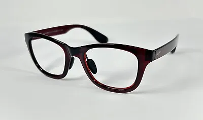Maui Jim Hana Bay Red Translucent Sunglasses MJ434-07 51[]20-146 Frame Only • $24.95