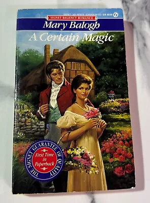 MARY BALOGH Paperback A CERTAIN MAGIC  1st Edition Signet Regency Romance • $9.49