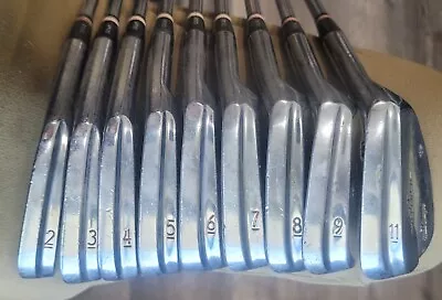 Vintage Macgregor MT Tourney TR1 Golf Iron Set Of 9 Very Good Original Condition • $29