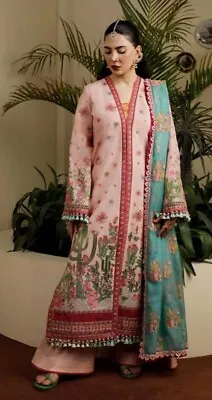 Hussain Rehar Three Piece Fabric Lawn Stiched Suit Brand New • £65