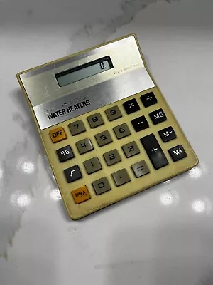 Vintage Auto Shut-Off Calculator  A.O. Smith Water Heaters  • $10