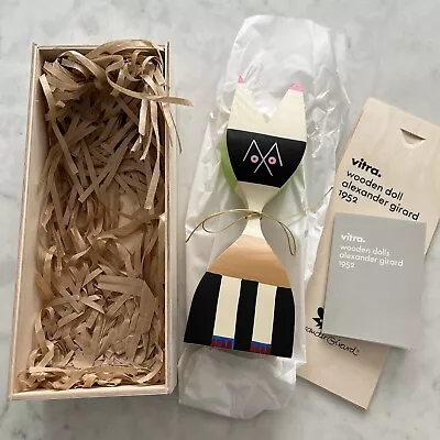 NEW NIB IN BOX Alexander Girard Vitra Wooden Doll No. 9 • $189.99