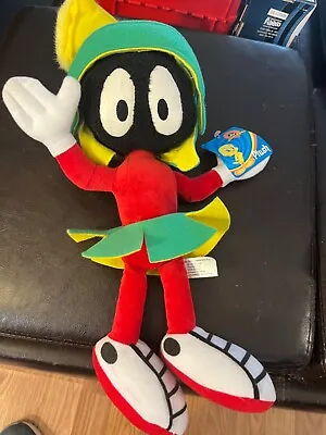 🔥Marvin The Martian Plush Looney Tunes For Six Flags. Used. With Tag. • $17.99