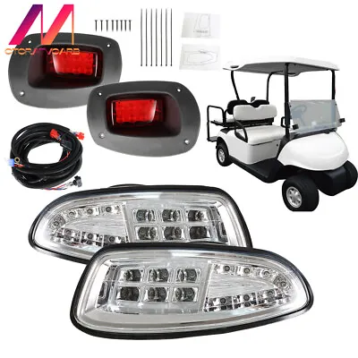 ALL-CARB Deluxe Street Legal LED Head Light Kit 08-2015 For Ezgo Rxv Golf Cart • $74.18