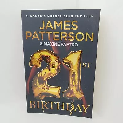 $20 • Buy 21st Birthday By James Patterson Crime Thriller Suspense Paperback 2021