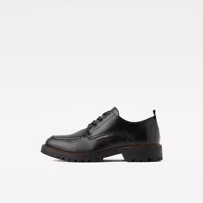 G-STAR GANN BXL SHOES UK 9 US 10 EU 43 Black 100% Cow Leather • $144.10