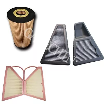 For Bentley Continental Flying Spur Pollen Filter Oil Filter Air Filter Kit • $418