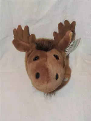 Plush Taxidermy Moose Head Wall Hanging Stuffed Animal House • $15.99