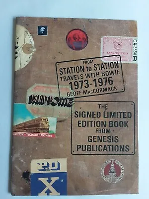 £13.99 • Buy From Station To Station Travels With Bowie 1973-1976 Geoff MacCormack Booklet