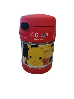 $16 • Buy Thermos Funtainer 10oz Stainless Steal Vacuum Insulation Kids Food Jar Pokémon