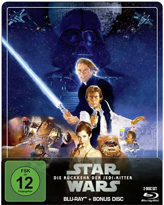 Star Wars #6: Rückkehr D.JediR.(BR)LE SB Limited Steelbook Edition 2 Disc - Di • £14.42