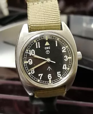 Cwc W10 British Military Mod Issue Vintage 1979 Manual Winding • $739.79