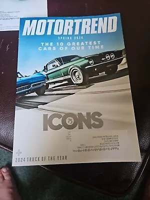 Motor Trend Magazine 10 Greatest Cars Mustang Corvette Countach • $9.99