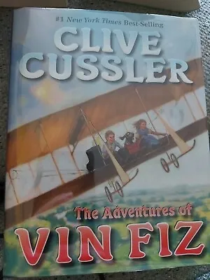 The Adventures Of Vin Fiz By Clive Cutler Signed 1st Edition Hardback 2006 • $71.85