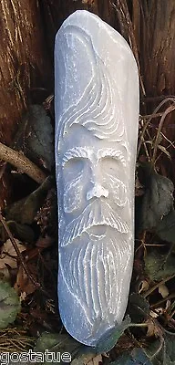 Log Face Mold Plaster Concrete Garden Casting Plaque Mould  10  X 3 W X 2   • $29.95