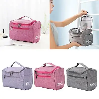 £6.99 • Buy Travel Extra Large Cosmetic Makeup Wash Toiletry Bag Portable Organizer Handbag