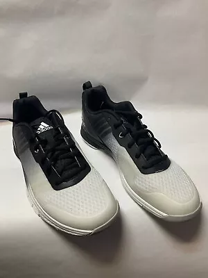 New!! Adidas Volley Assault 2 W Size 10 Black/Matte Silver/Light Onix • $25