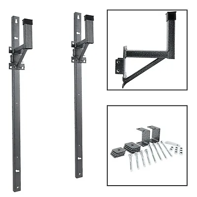 RecPro Enclosed Trailer Ladder Rack Utility Van Storage Brackets • $189.95