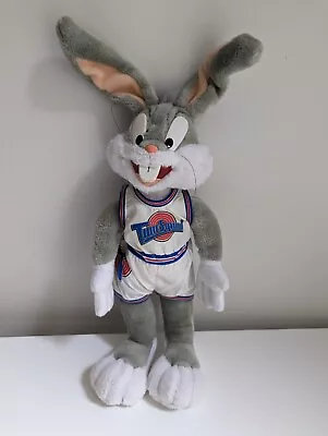 Vintage 1996 Space Jam Tune Squad Bugs Bunny Collectable Plush Toy • $55
