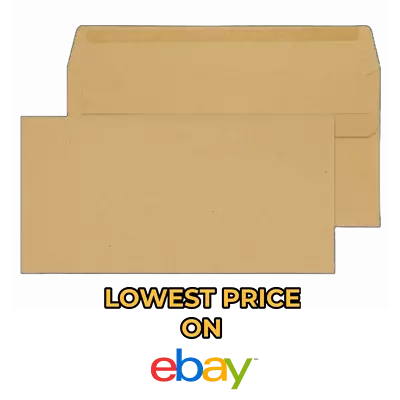 Brown Manilla Envelopes C4 C5 A4 A5 Mailing Plain Self Seal Letter Post 90 Gsm • £1.99