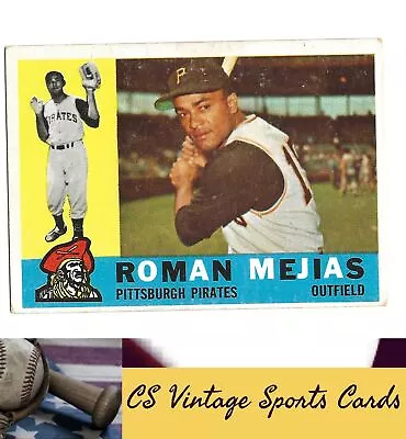1960 Topps #2 Roman Mejias • $2.50