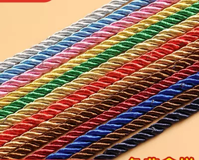 New 5m/10m 5mm Color Nylon Rope Outdoor Fastening Rope • $13.99