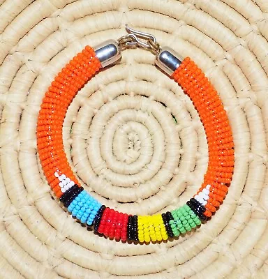 African Maasai Beaded Bracelet Ethnic Boho Tribal Masai Massai Jnob16 • $8.97