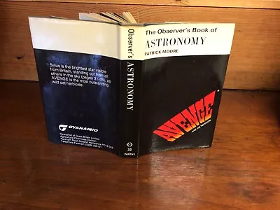 Observers Book Of Astronomy 1978 Cyanamid Edition • £24.99