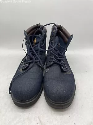 Levi's Mens Solvano 518387-72U Blue Round Toe Lace Up Work Boots Size 13 • $14.24