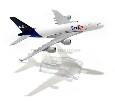 FedEx Airplane Model Toy Diecast Airbus A380 Cargo Plane • $17.37