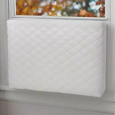 $17.67 • Buy Window Air Conditioner Cover Indoor AC Air Cooler Cover Quilted Fabric O6I7