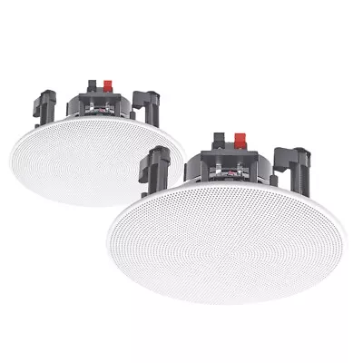 £68.99 • Buy E-Audio B402C 8 Inch 180W 2-Way Round Ceiling Speakers