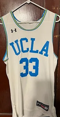 UCLA Under Armour Basketball Throwback Jersey Size L #33 Kareem Abdul-Jabbar • $49.99