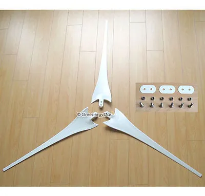 62  Diameter 3 Pcs Wind Turbine Blades For Wind Generator Air X 403 303 Apollo • $69