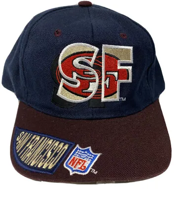 Vintage 80s 90s San Francisco 49ers Team NFL Football SnapBack Hat • $49.99