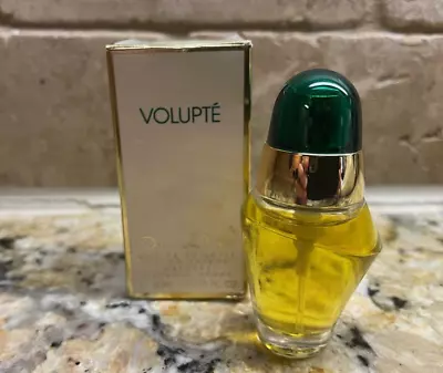 VINTAGE VOLUPTE Perfume By Oscar De La Renta WOMEN 1/3 Oz-10ml EDT TRAVEL SPRAY • $14.97