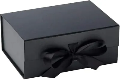 Luxury Gift Box Magnetic Boxes With Ribbon Rigid Box- A5 Deep Size • £9.99