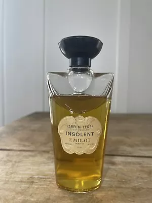 Rare Vintage F. Millot  Insolent  Parfum Leger Light Perfume 4 Fl. Oz. • $75