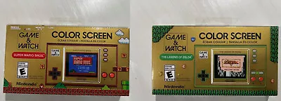 Nintendo Game And Watch: Super Mario Bros And Zelda Editions New • $85