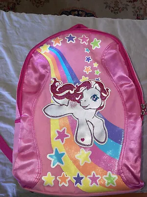 My Little Pony School Backpack G3 Glitter Accents Rainbow • $79.99