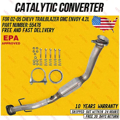 Catalytic Converter For GMC Envoy Chevy Trailblazer Isuzu Ascender Olds Bravada • $75