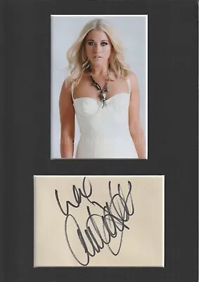 Amelia Lily Hand Signed A4 Mount Autograph Page The X Factor Big Brother (B) • £14.99