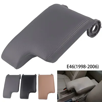 Center Console Lid Armrest For BMW E46 3 Series 1999-2005 Arm Rest Cover Gray • $22.99