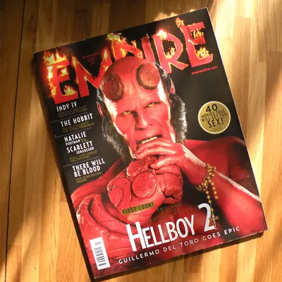 Empire Magazine #225 Mar 2008 - Hellboy 2 - Hobbit - There Will Be Blood • £5.99