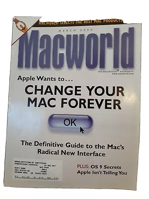 Macworld Magazine March 2000 *Read Description* • $12